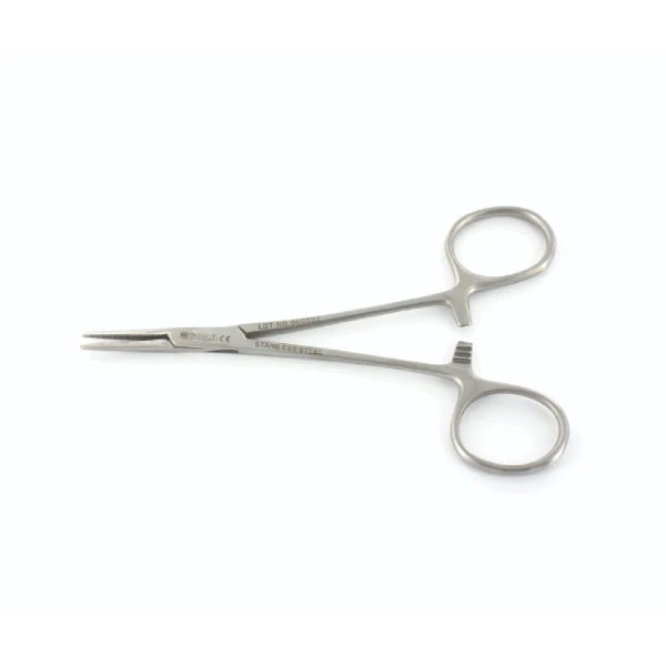 Hilton Mini Mosquito Forceps Curved 10 cm - Image 2